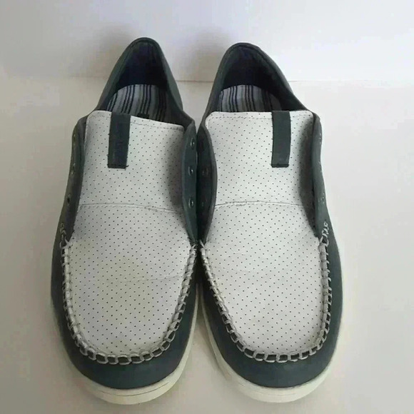 Quicksilver Skipper Mole Leather loafer size 12 - Picture 3 of 5